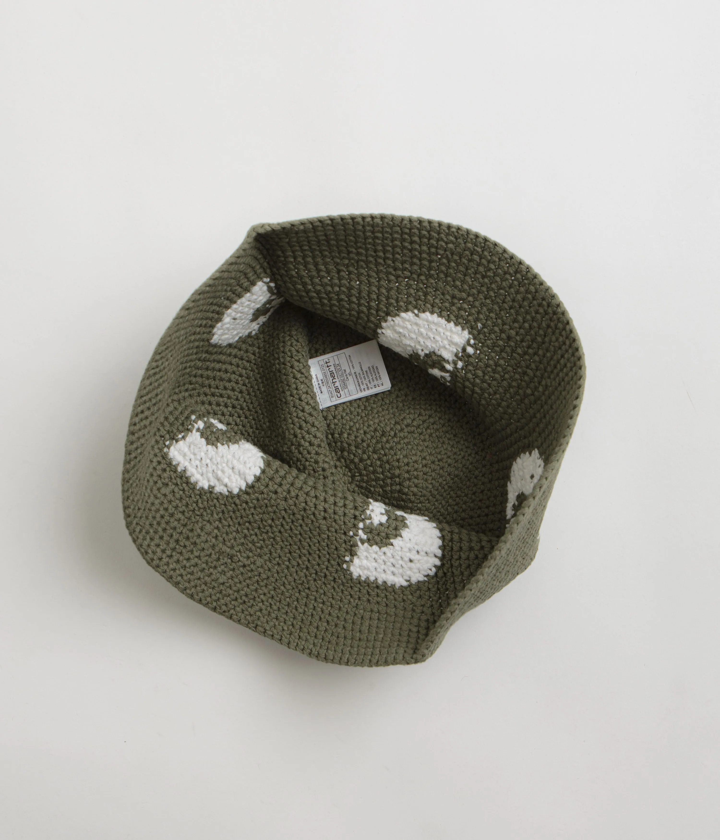 Carhartt Cane Bucket Hat - Dollar Green / White