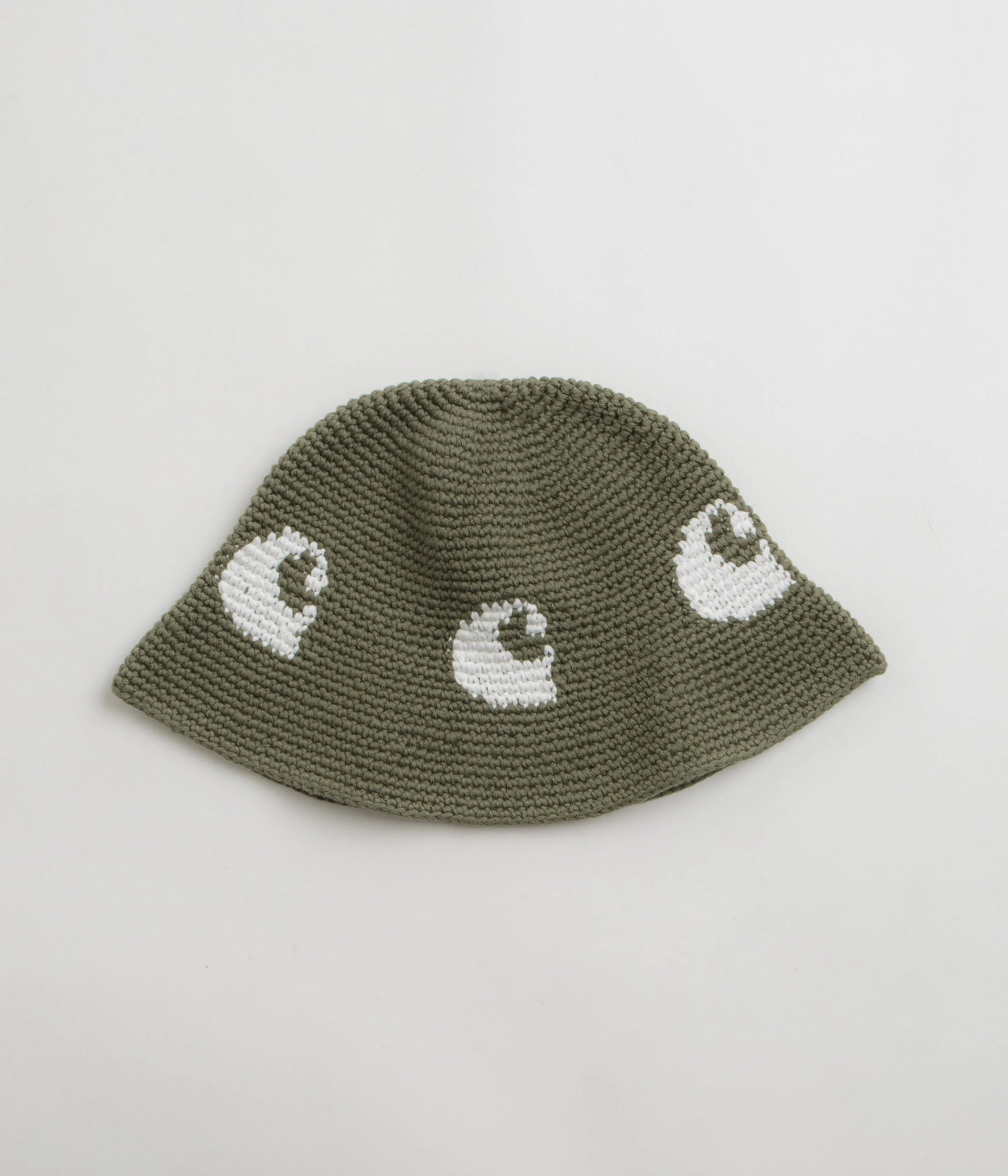 Carhartt Cane Bucket Hat - Dollar Green / White