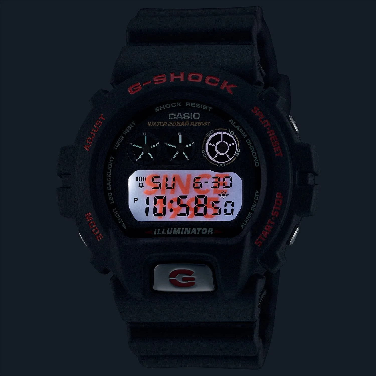 Casio G-Shock 30th Anniversary 6900 Red DW6900TR-4