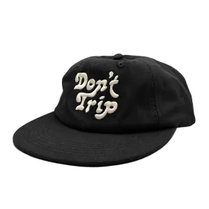 Don't Trip Strapback Hat Black
