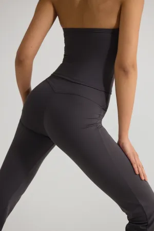 Eva Full Length Flare Pant Graphite