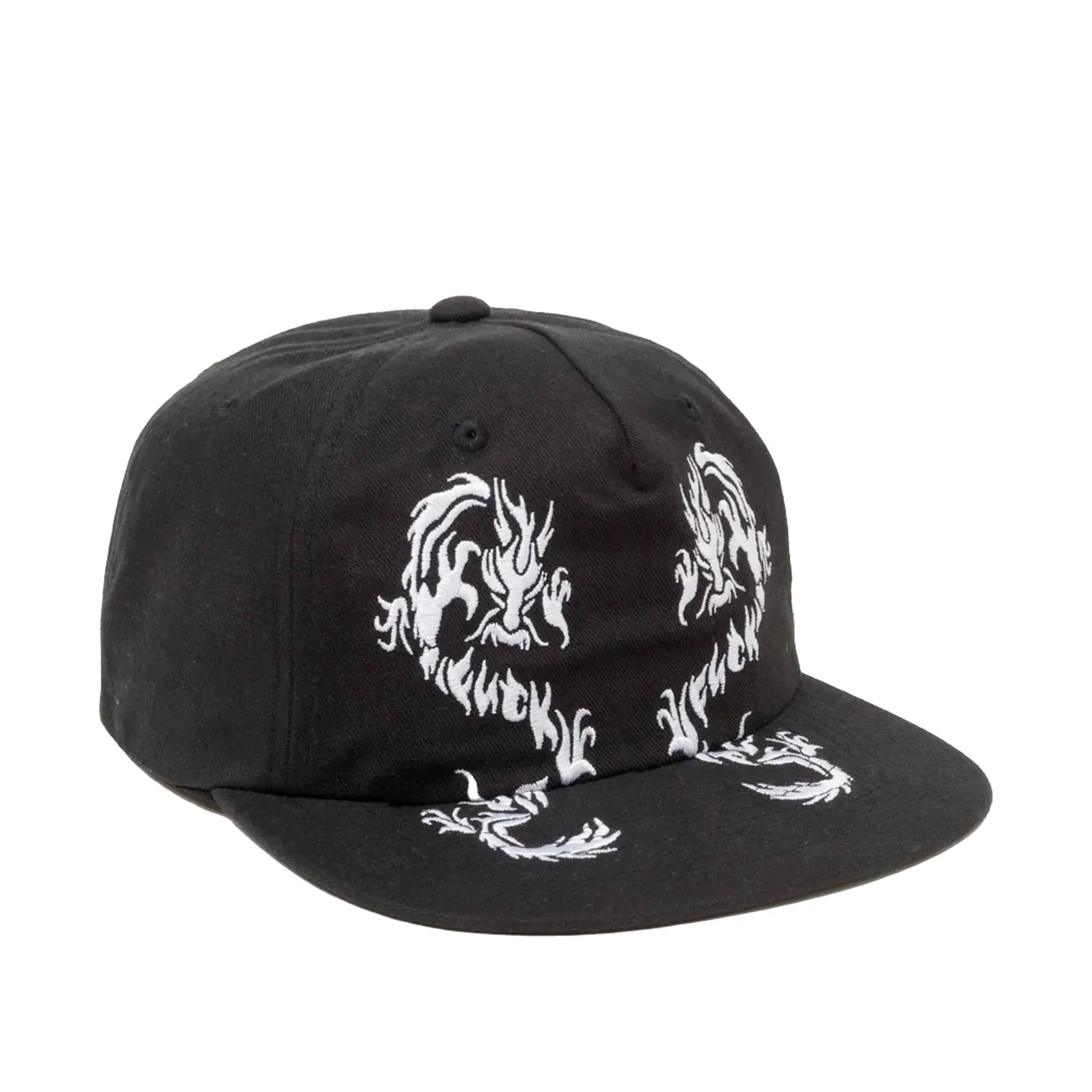 Huf Twin Dragon Snapback Black Sale