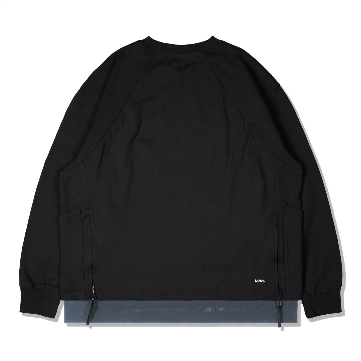 LAKH Tri-Pocket Layer L/S Tee Black