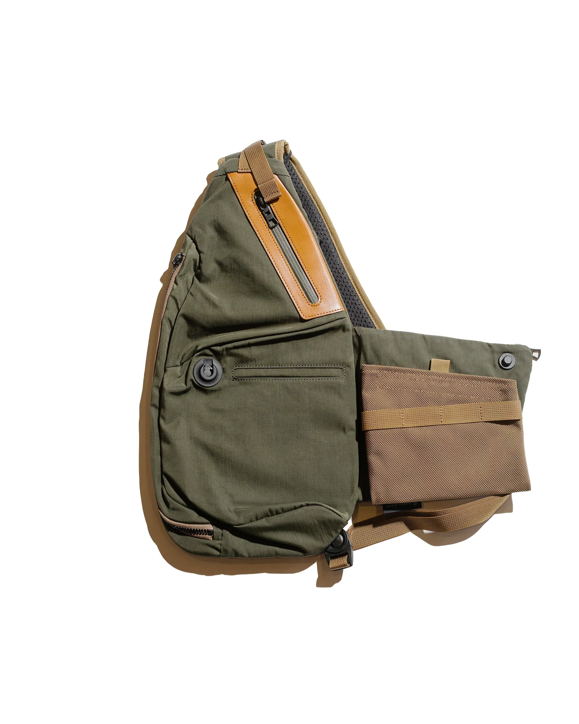 master-piece Circus Sling Bag Khaki