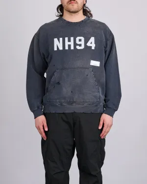 Neighborhood Savage Crewneck Sweat Shirt Black
