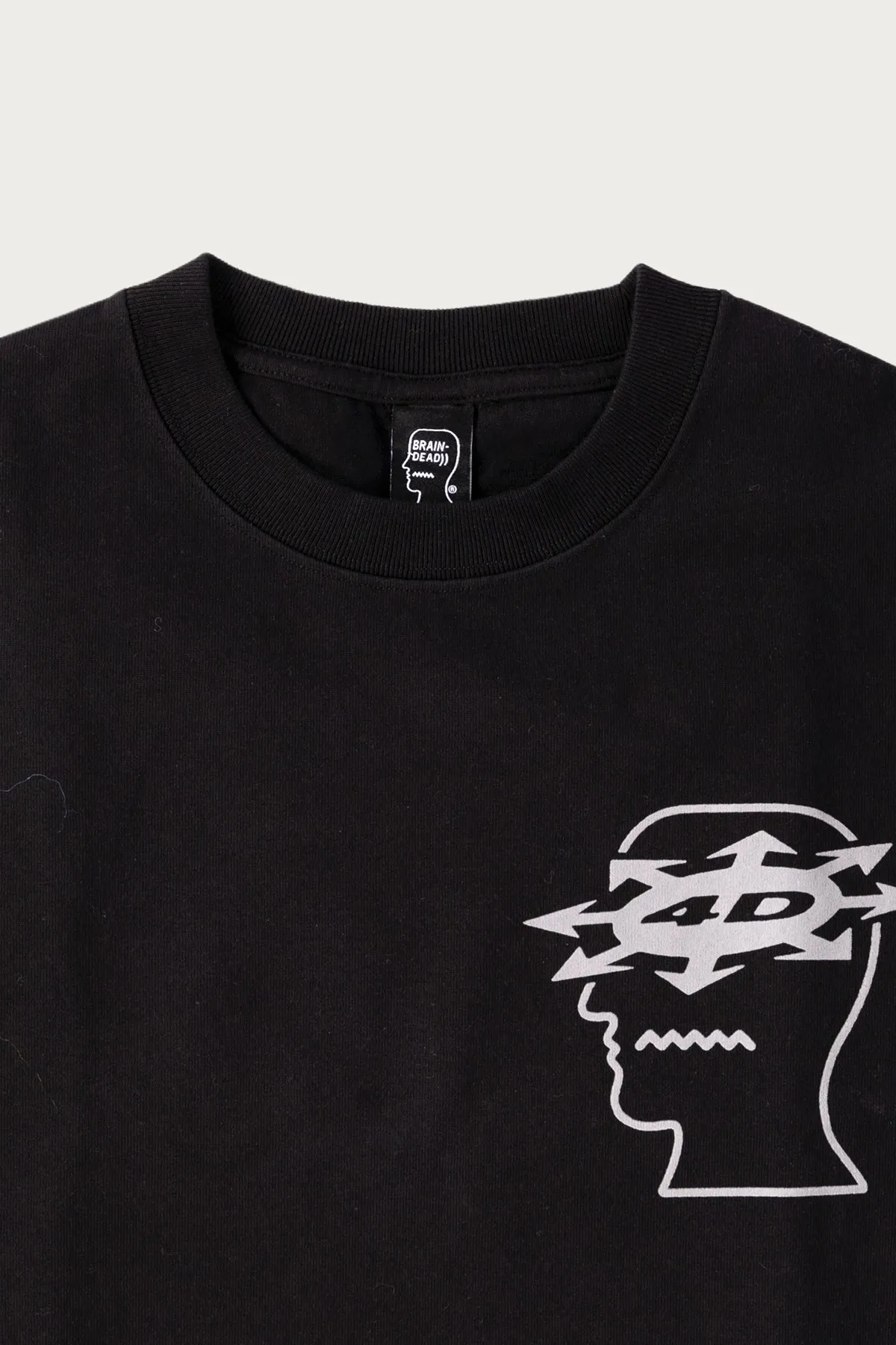 Neuro Free Association Tee - Washed Black