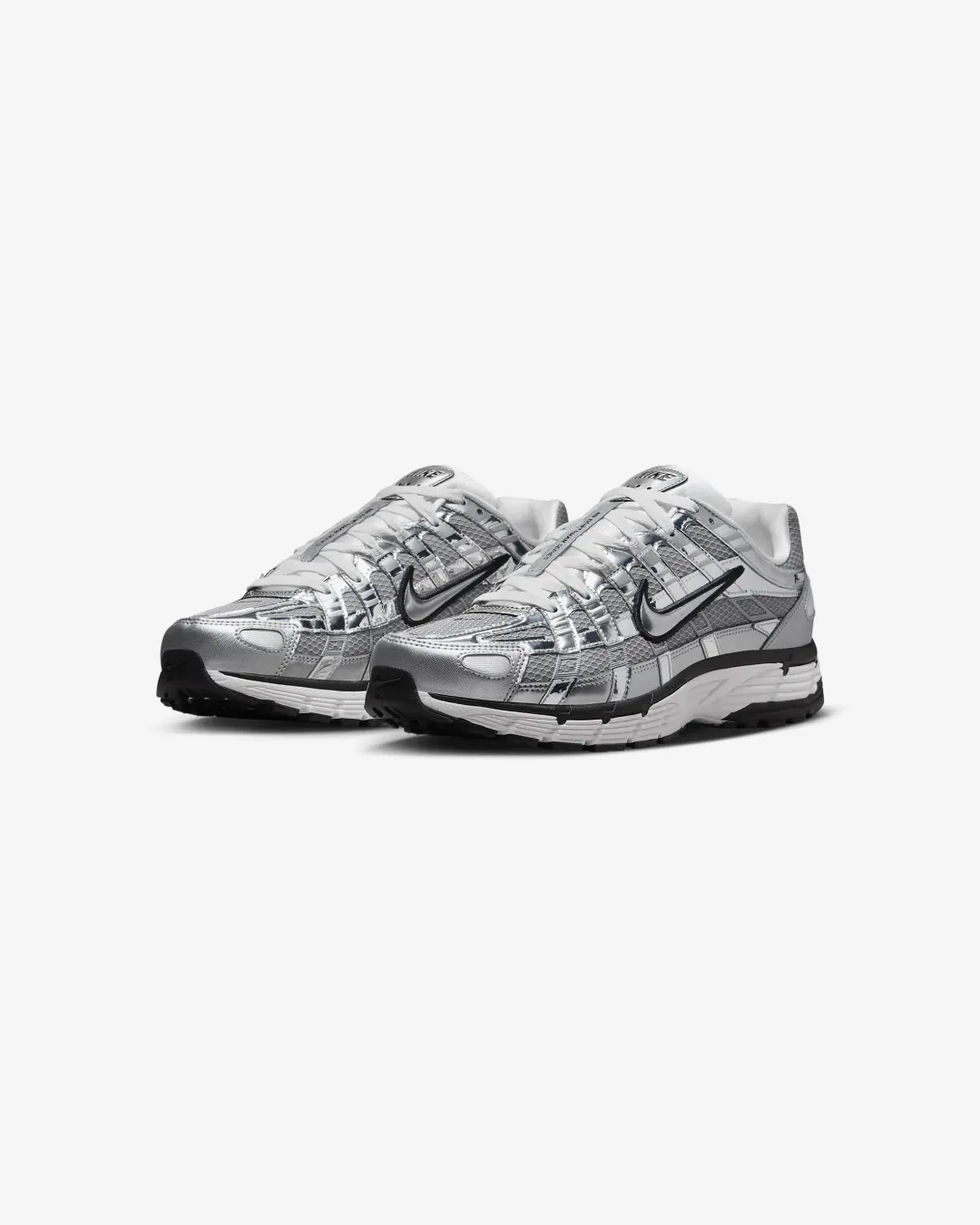 Nike P-6000 Metallic Silver Sneakers