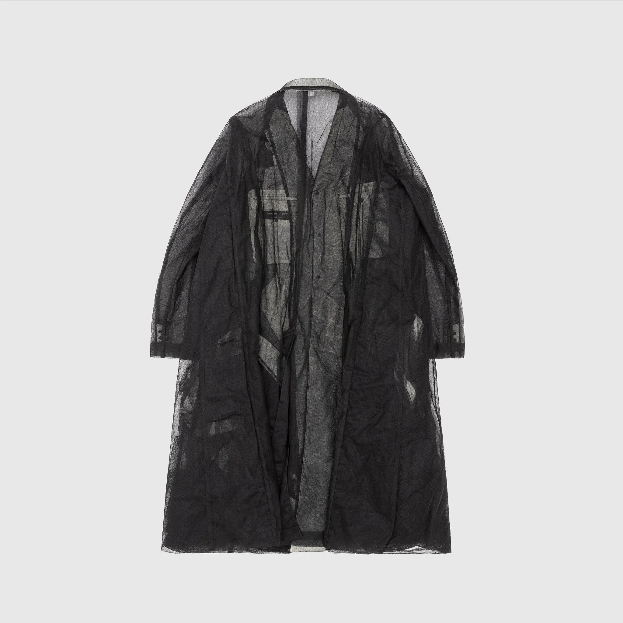 NYLON TULLE COAT