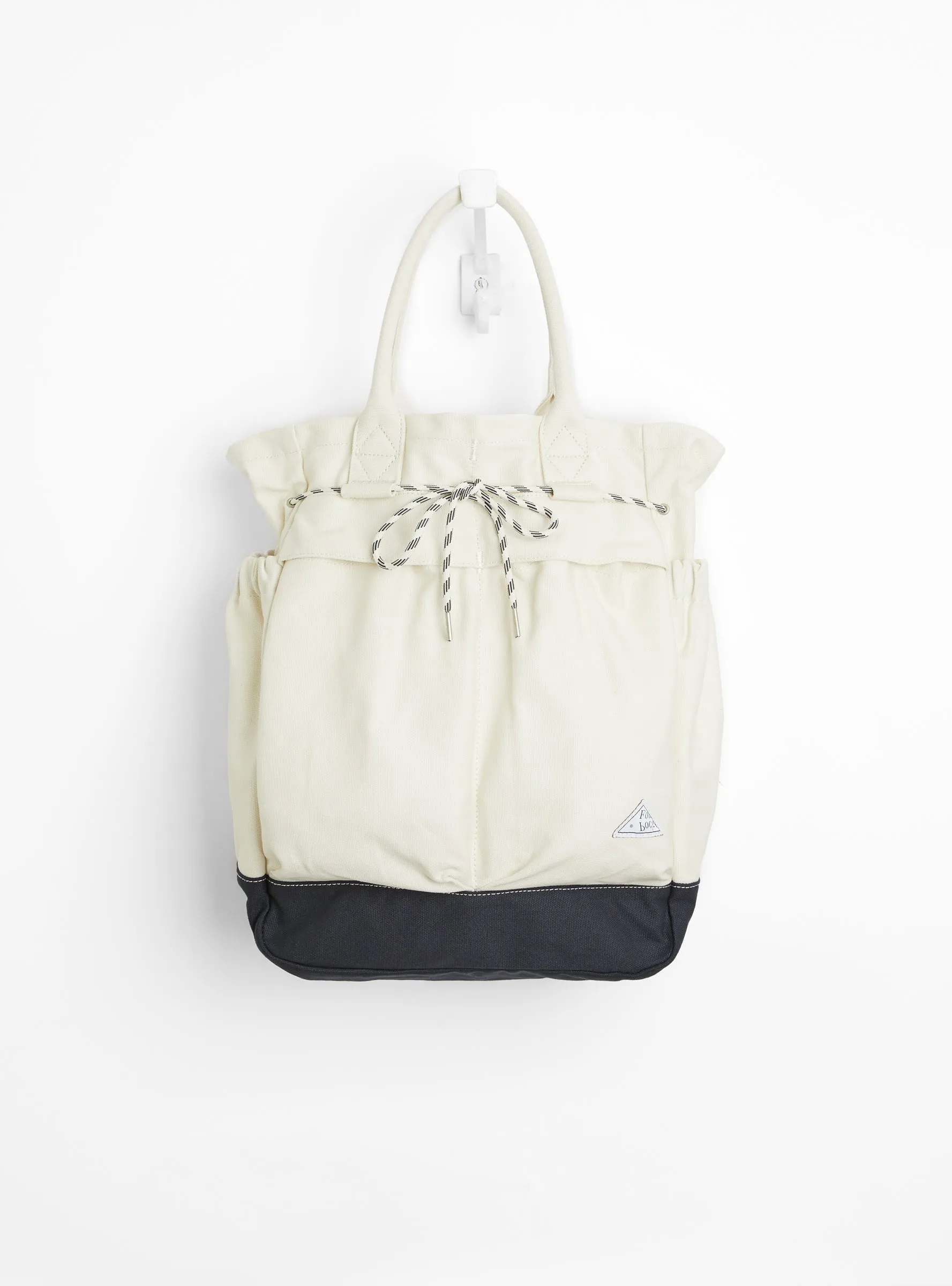 Plate Canvas Bag Blue
