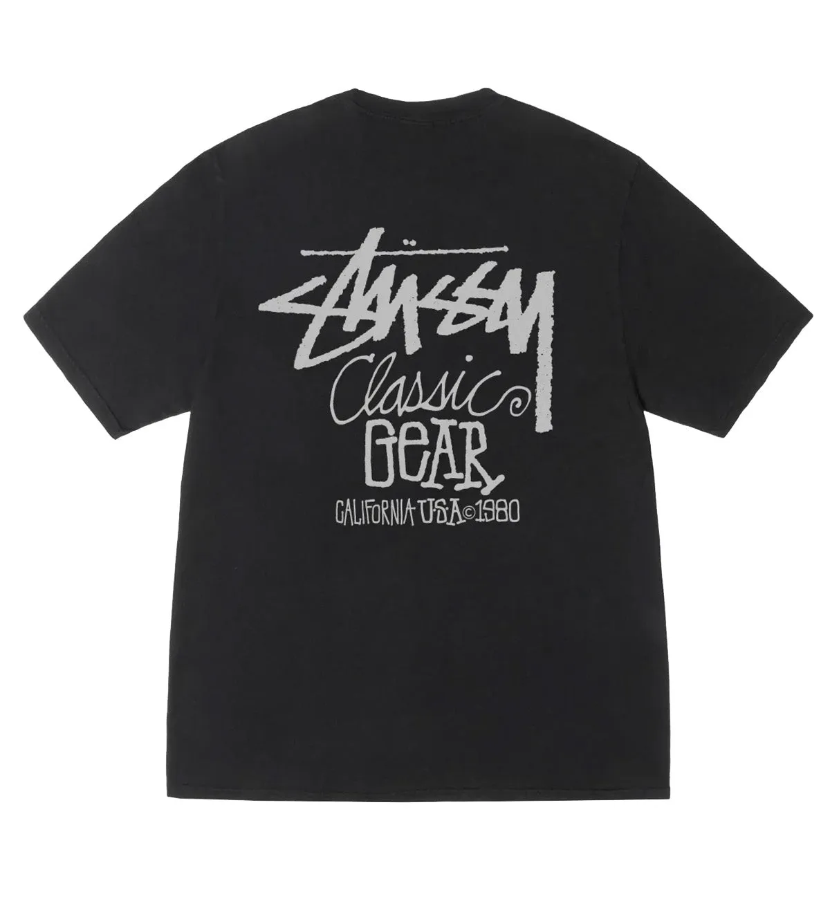 Stussy Classic Gear Tee (Black)