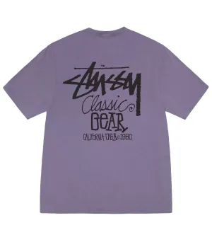 Stussy Classic Gear Tee (Grape)