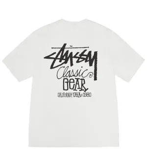 Stussy Classic Gear Tee (White)