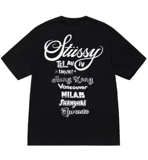 Stussy Hong Kong City Tee (Black)