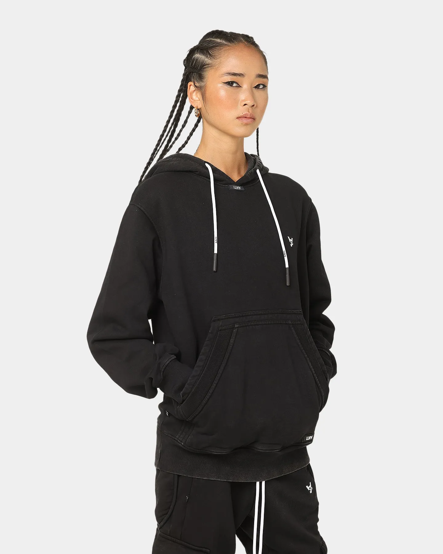 The Anti Order Anti Essential Hoodie Vintage Black