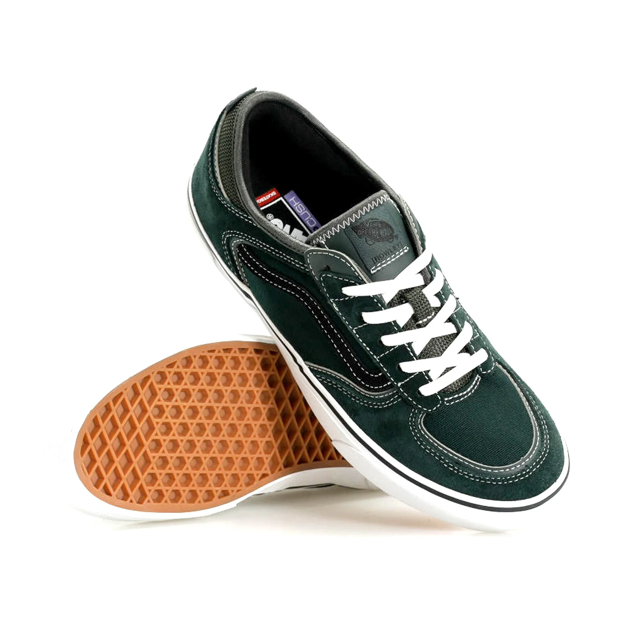 Vans Skate Rowley Shoes Dark Forest