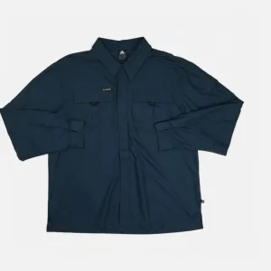 Vintage Nike ACG Navy Jacket/Shirt (L)