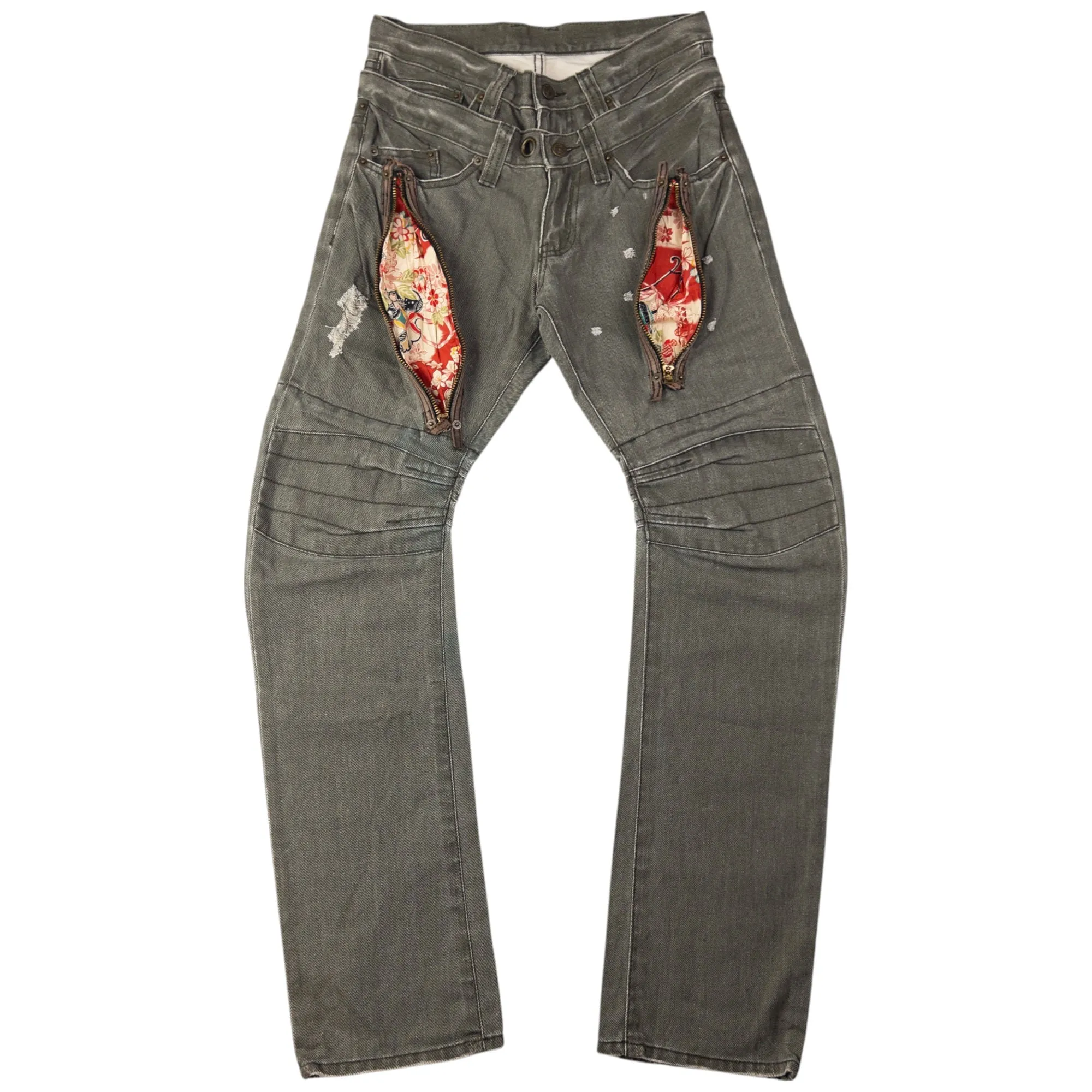 Vintage PPFM Layered Denim Jeans Size W29
