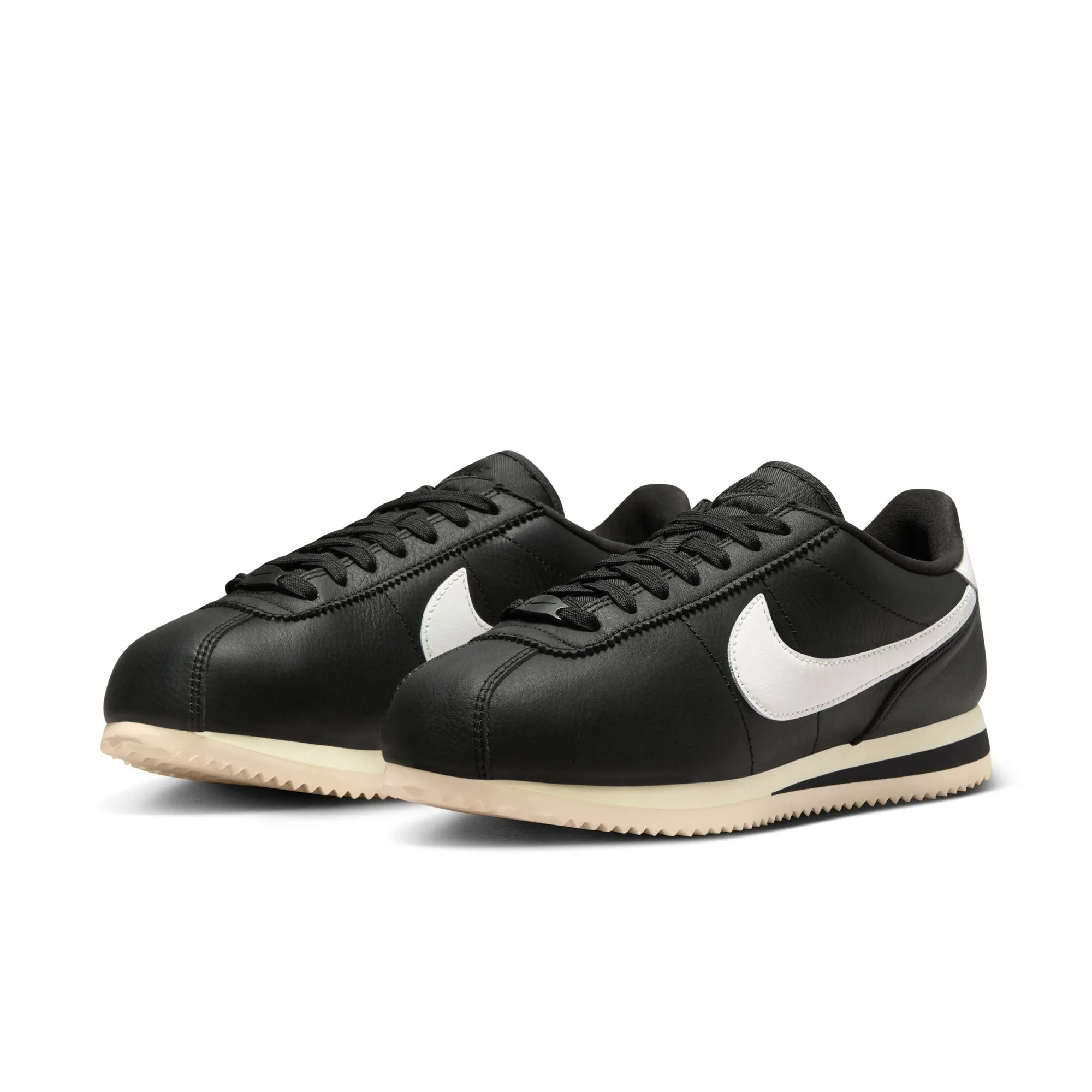 Women's Cortez 23 Premium 'Black and Sail'