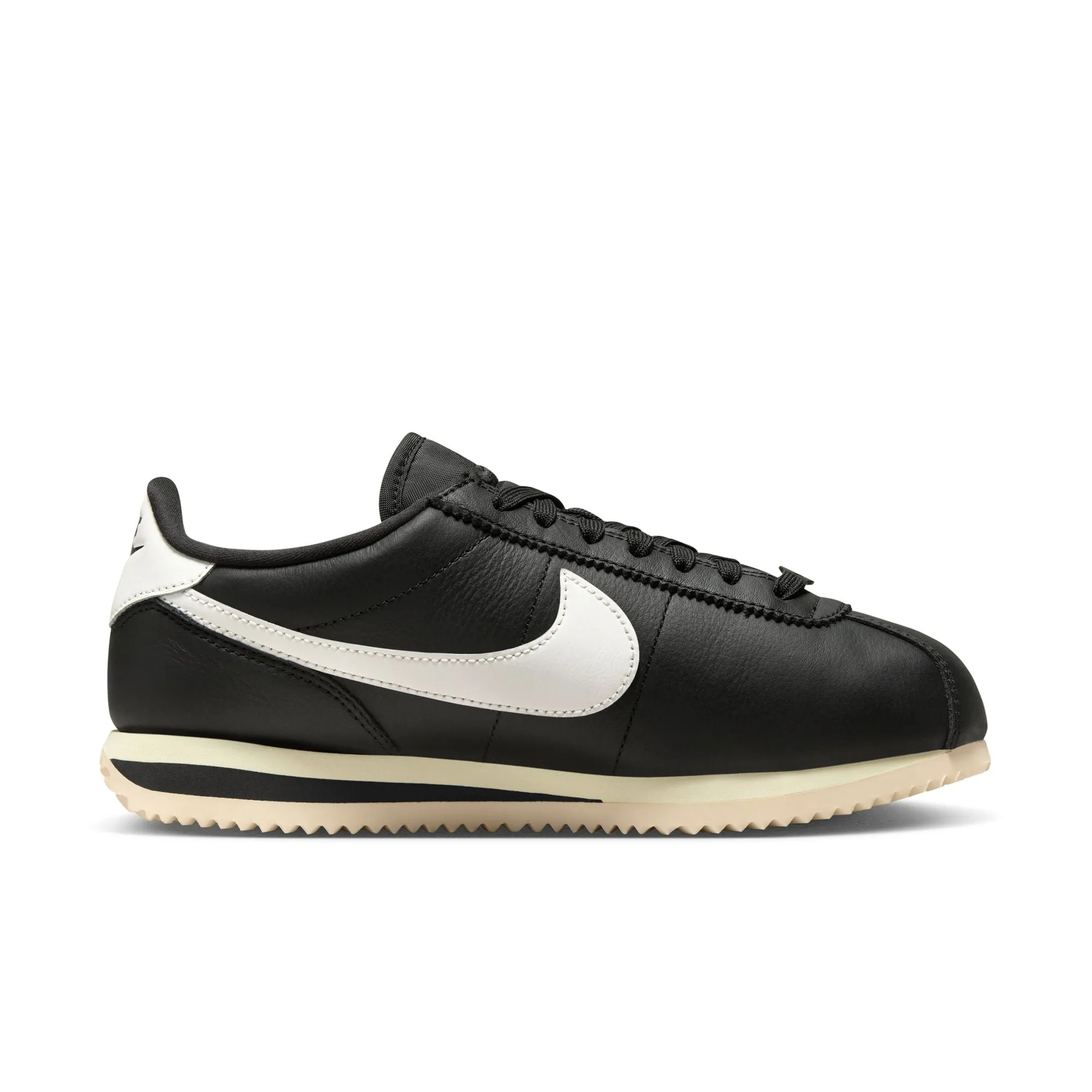 Women's Cortez 23 Premium 'Black and Sail'